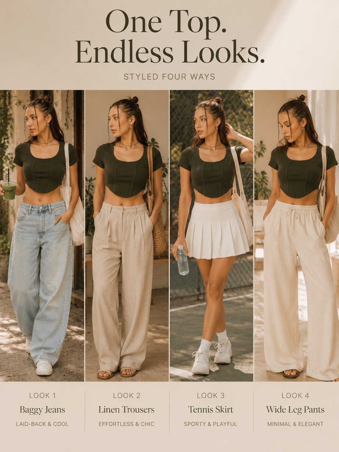 MUSE & MODE Women's Ribbed Contour Crop Top | Soft Stretch Fitted Top | Square Neck Short Sleeve Casual Summer Top